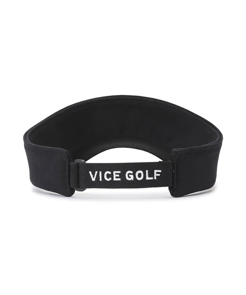 Vice Golf Atelier Florida Basic Visor - Black