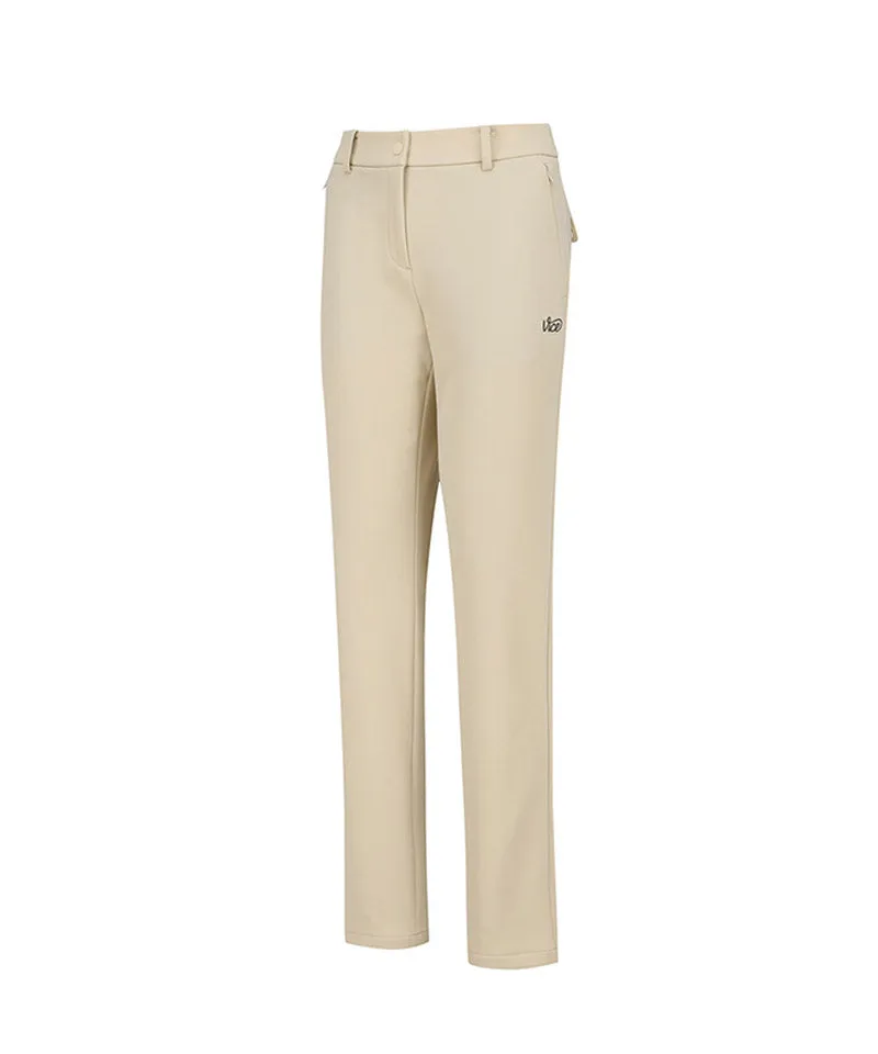 Vice Golf Atelier Women's Bonding Standard Fit Pants - Beige