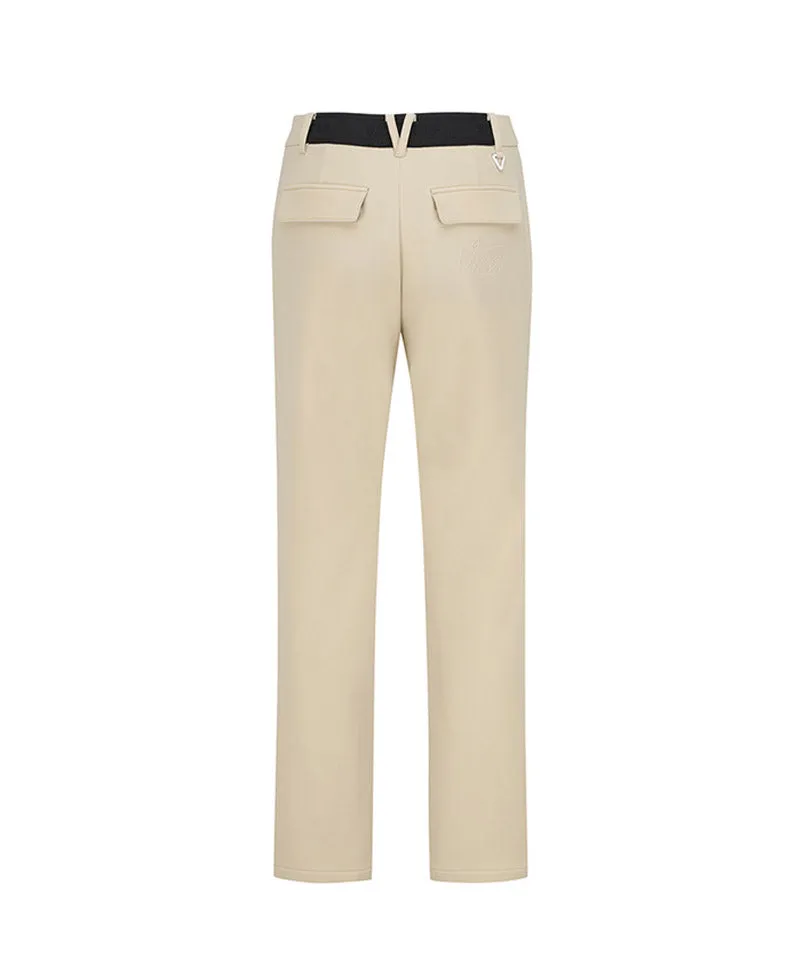 Vice Golf Atelier Women's Bonding Standard Fit Pants - Beige