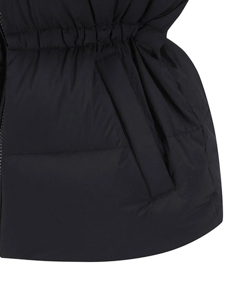 Vice Golf Atelier Women's Quilted Down Vest - Black