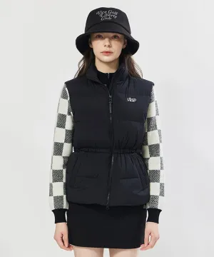 Vice Golf Atelier Women's Quilted Down Vest - Black