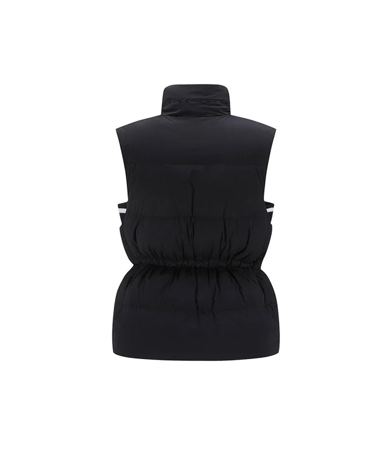 Vice Golf Atelier Women's Quilted Down Vest - Black