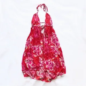 victoria’s secret ⋆ mesh floral open front dress