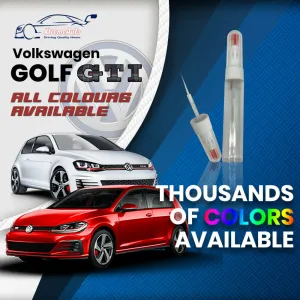 Volkswagen Golf Gti Mk7 Premium Stone Chip Needle Touch Up Paint, All Colours