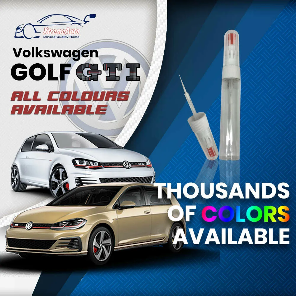 Volkswagen Golf Gti Mk7 Premium Stone Chip Needle Touch Up Paint, All Colours
