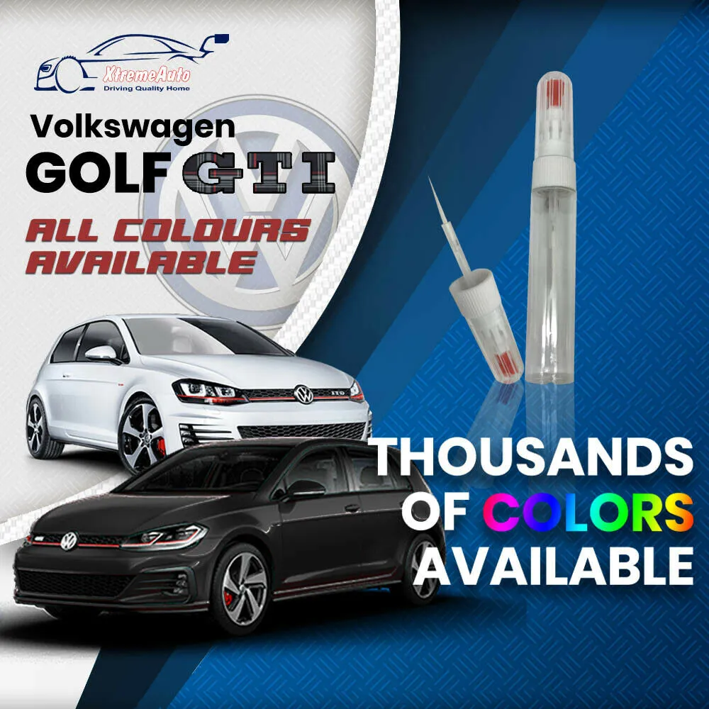 Volkswagen Golf Gti Mk7 Premium Stone Chip Needle Touch Up Paint, All Colours