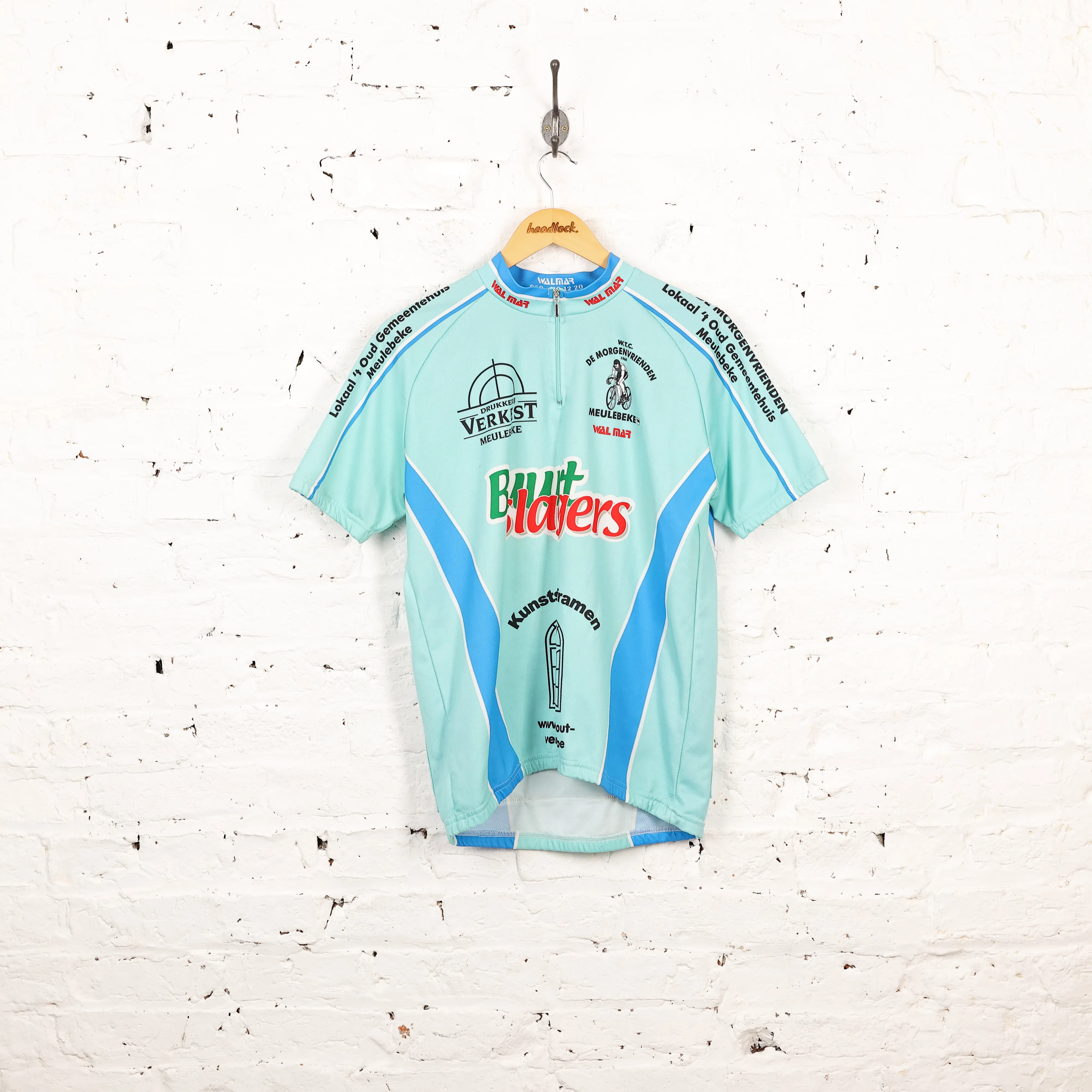 Wal Mar WTC De Morgenvrienden Cycling Top Jersey - Blue - XL