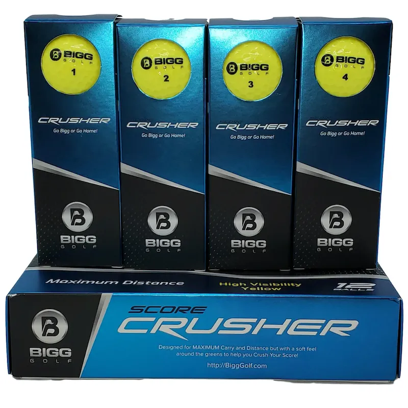 WELCOME TO THE CLUBHOUSE: Get Score Crusher Golf Balls for a Year
