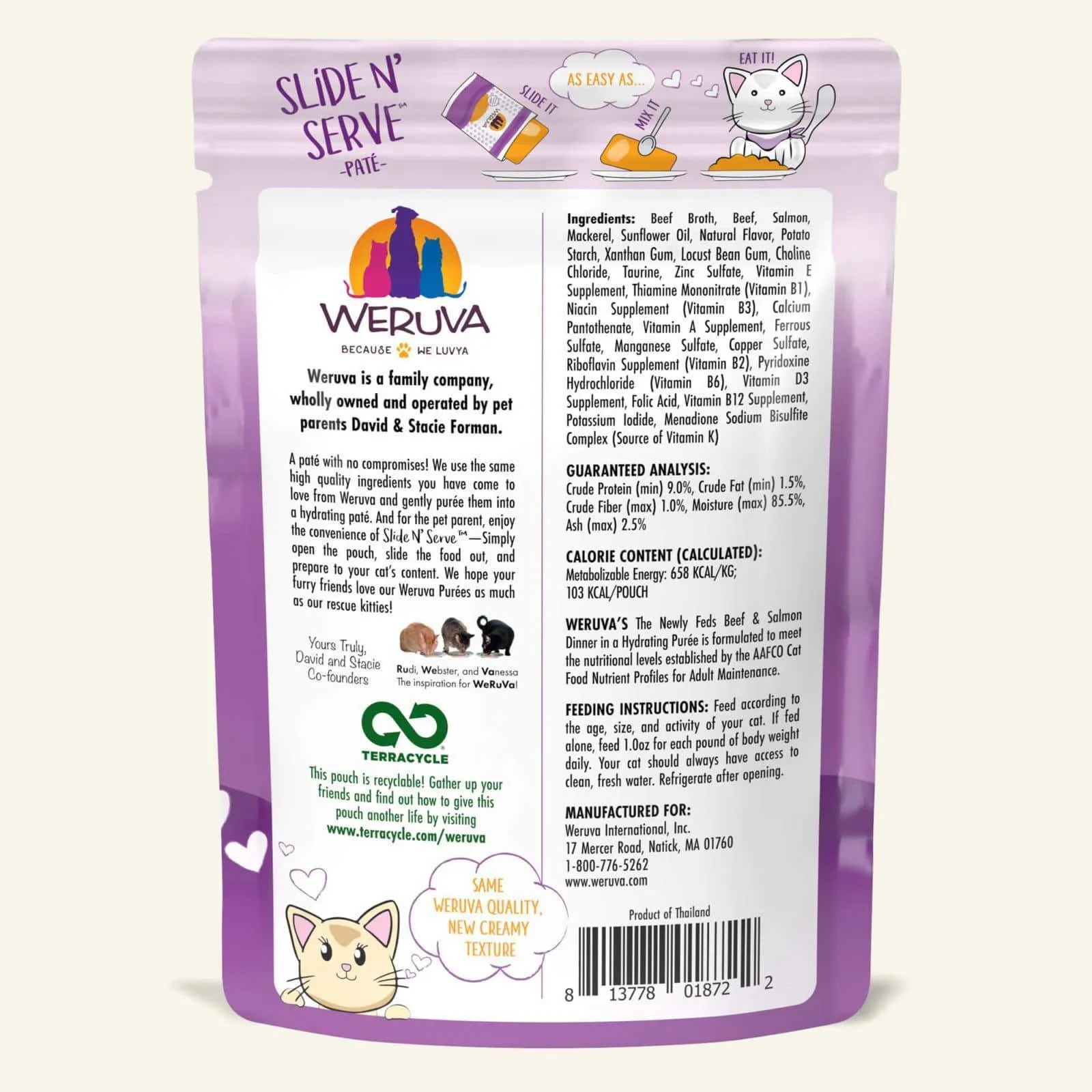 Weruva The Newly Feds Pouch Cat Food