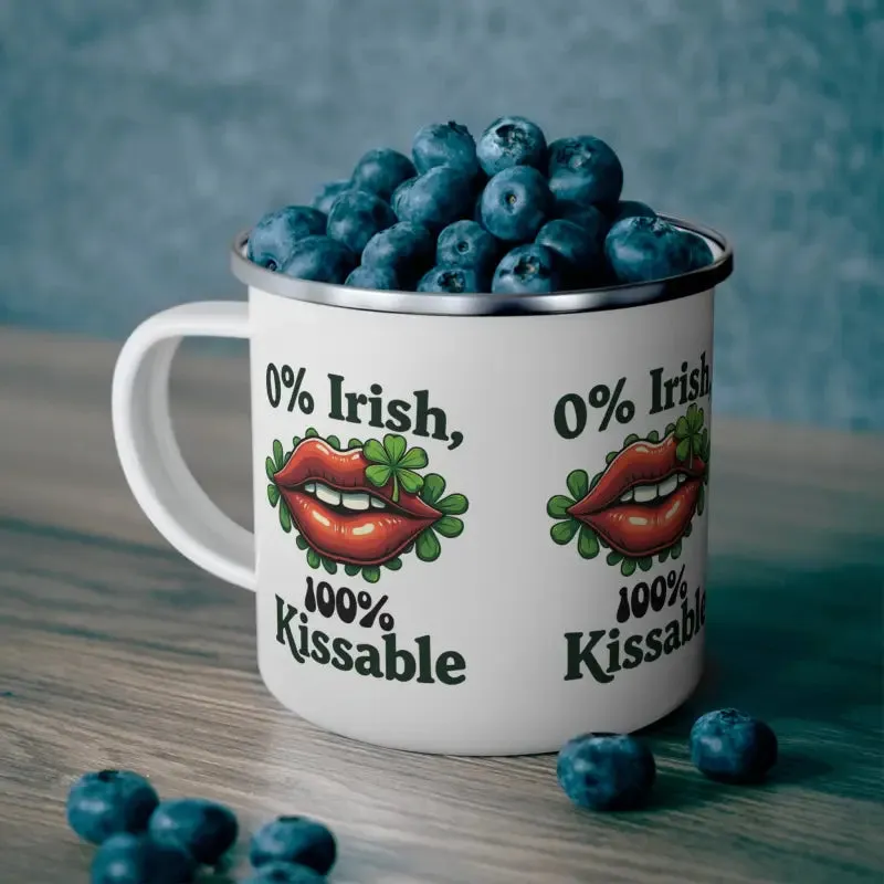 Wild Blast Kissable Enamel Camping Mug