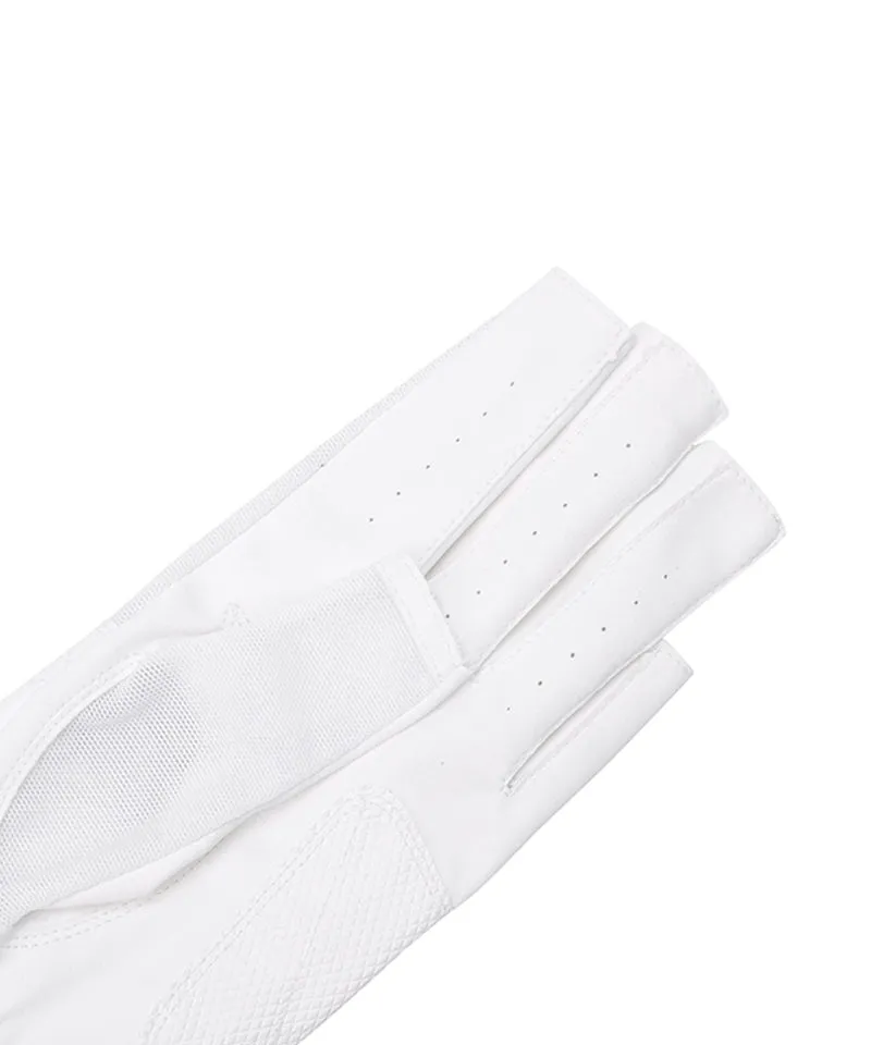 Women's Mesh Lace Glove (PAIR) - White
