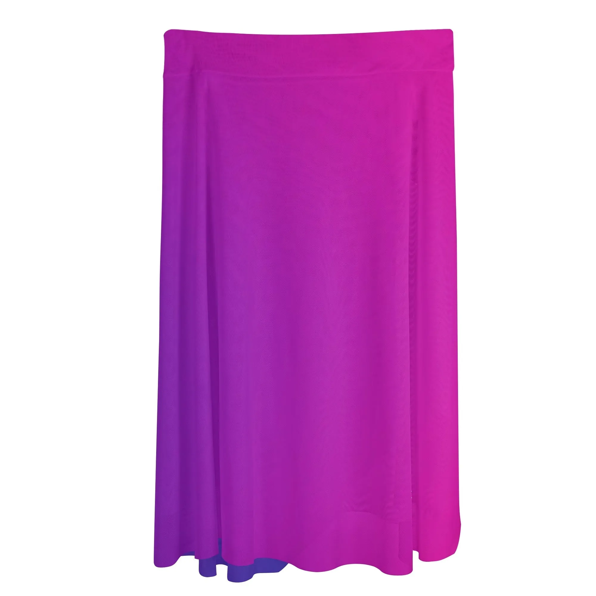 Women's Multicolored Beach Cover-up Wraparound Skirt