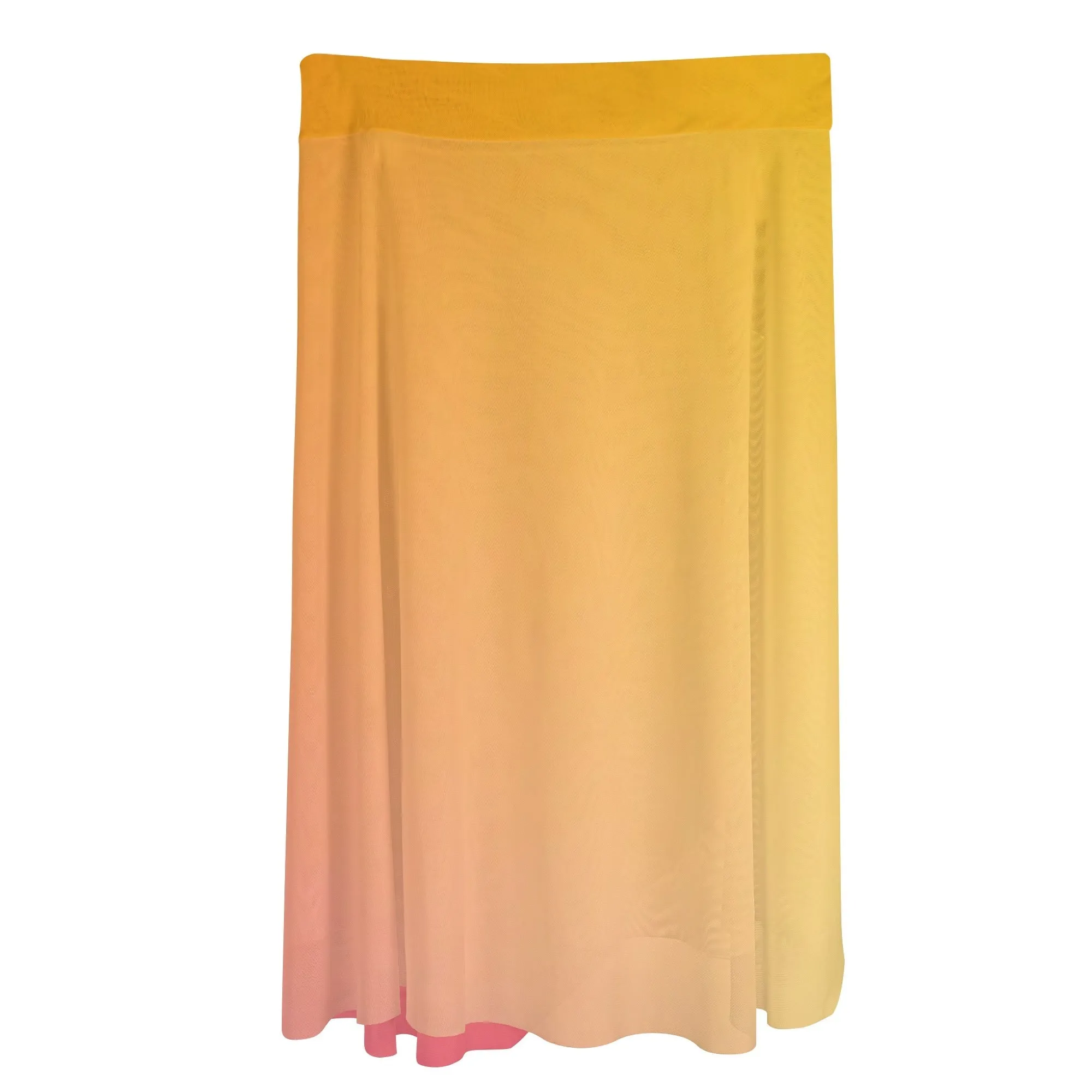 Women's Multicolored Beach Cover-up Wraparound Skirt