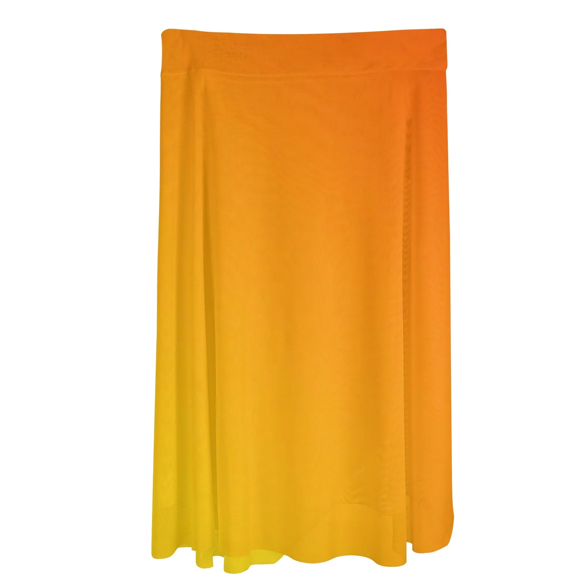 Women's Multicolored Beach Cover-up Wraparound Skirt