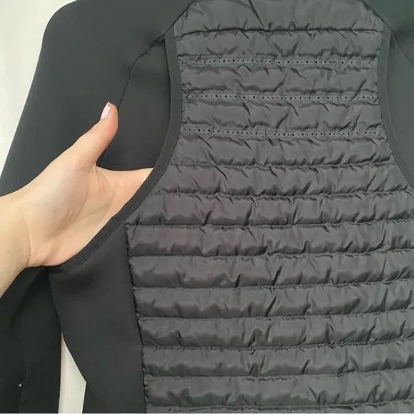 Women's Nike Golf Aeroloft Combo Jacket in Black Size Medium