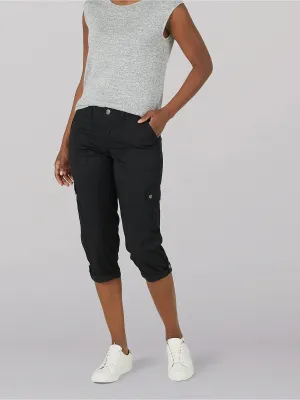 Women's Ultra Lux Comfort with Flex-to-Go Relaxed Fit Cargo Capri - 112314362