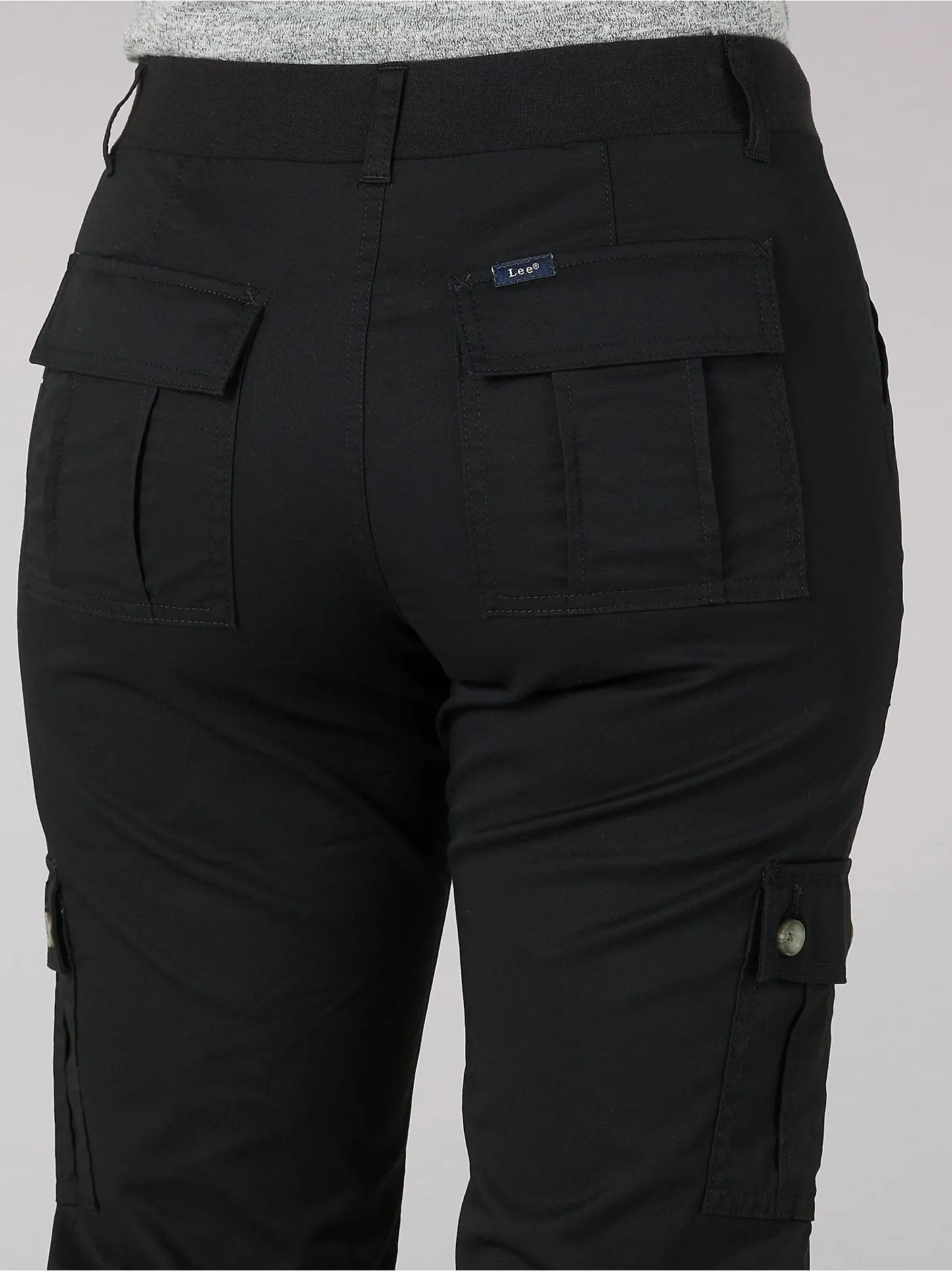 Women's Ultra Lux Comfort with Flex-to-Go Relaxed Fit Cargo Capri - 112314362