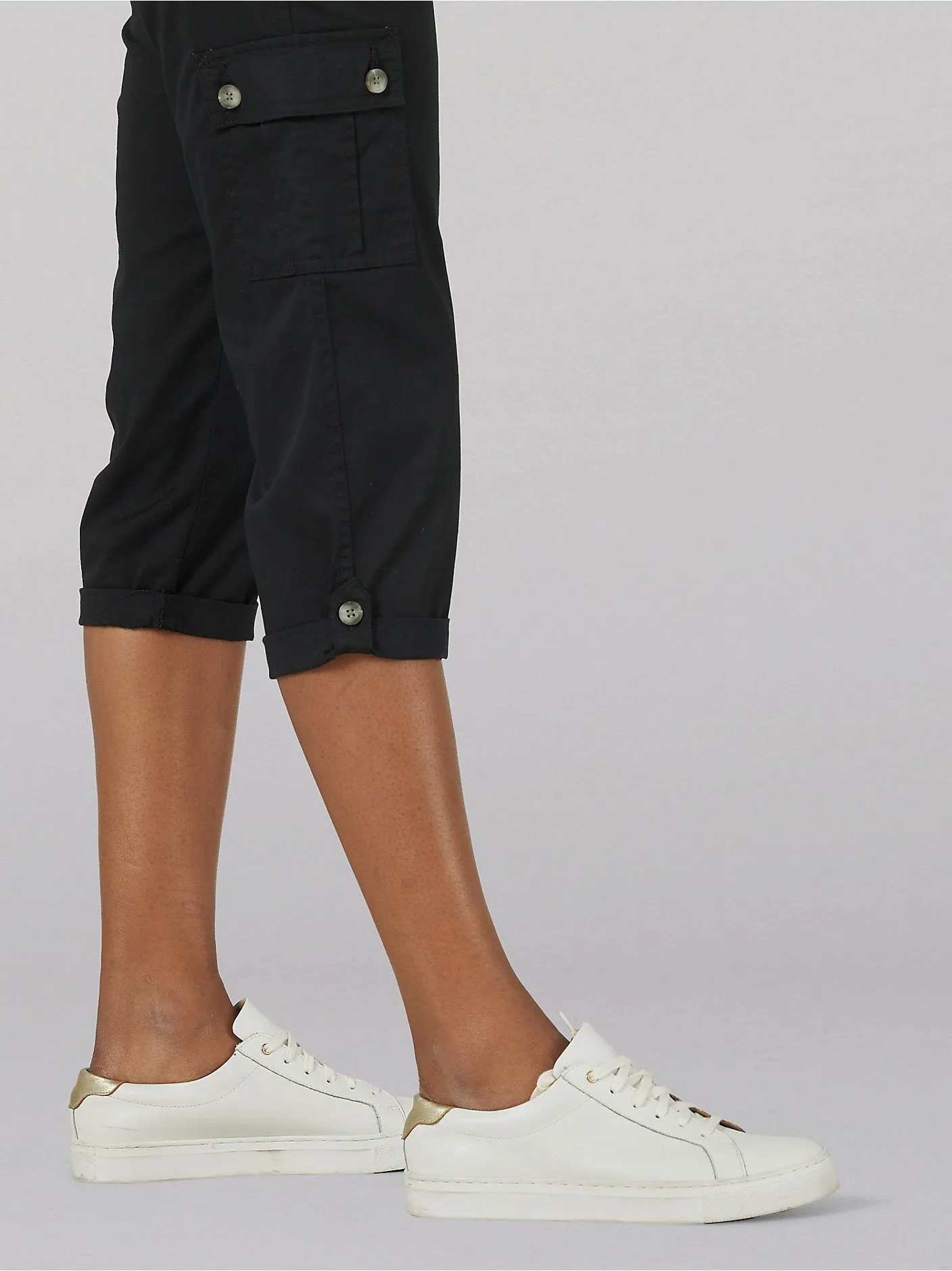 Women's Ultra Lux Comfort with Flex-to-Go Relaxed Fit Cargo Capri - 112314362
