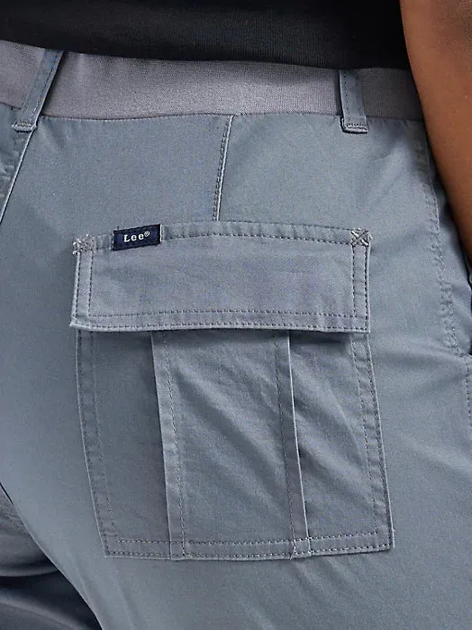 Women's Ultra Lux Comfort with Flex-to-Go Relaxed Fit Cargo Capri - 112328965