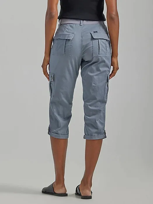 Women's Ultra Lux Comfort with Flex-to-Go Relaxed Fit Cargo Capri - 112328965