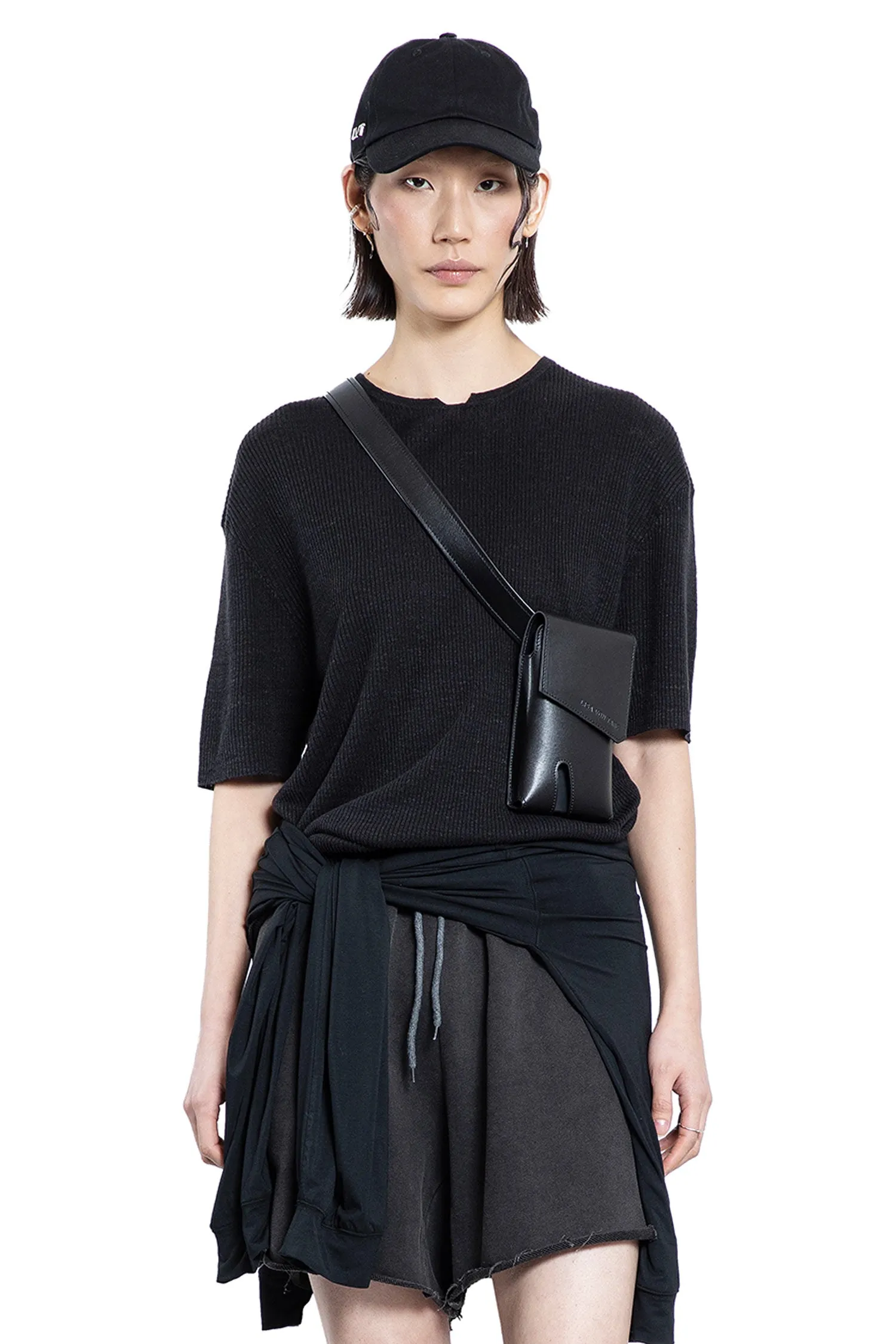 XL Phone Pouch with Leather Belt Strap