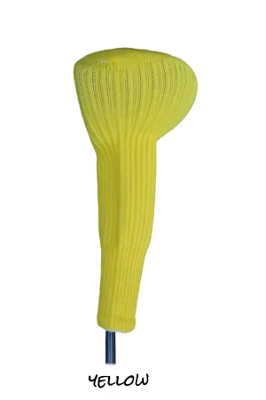 Yellow Club Sock Golf Headcover