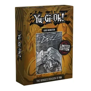 Yu-Gi-Oh Limited Edition Metal God Card - The Winged Dragon of Ra