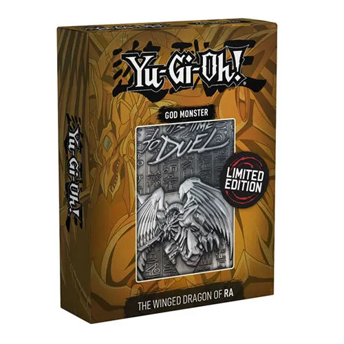 Yu-Gi-Oh Limited Edition Metal God Card - The Winged Dragon of Ra
