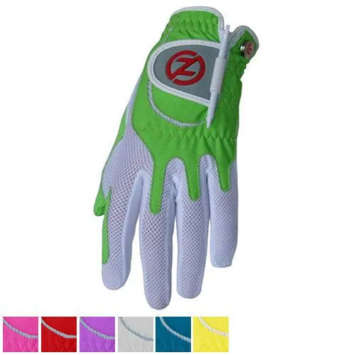 Zero Friction Ladies Compression Golf Glove Red RH